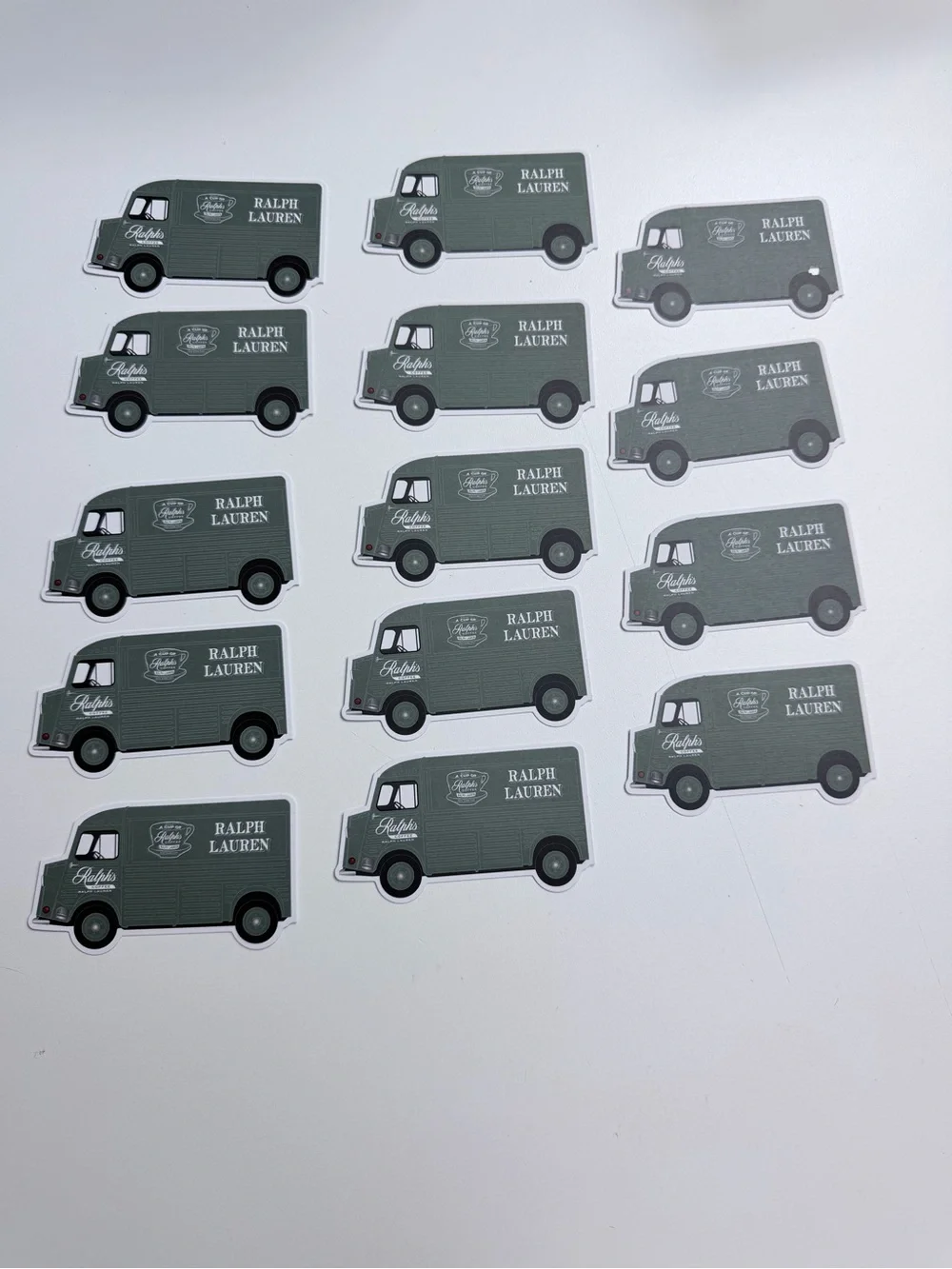 Polo Ralph Lauren Ralph’s Coffee Punch Cards Bundle Of 15 Loyalty Cards
